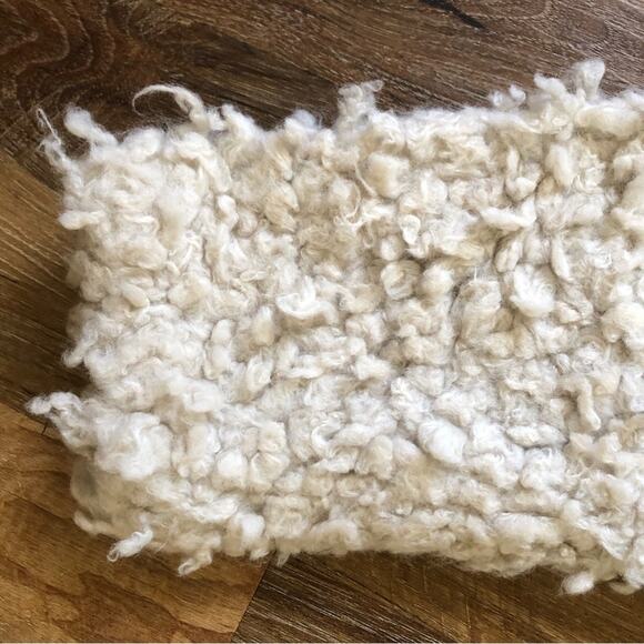 Old Navy🍁Girls’ Shag Jacket Cream Boho Comfy Size 8 - Picture 3 of 8